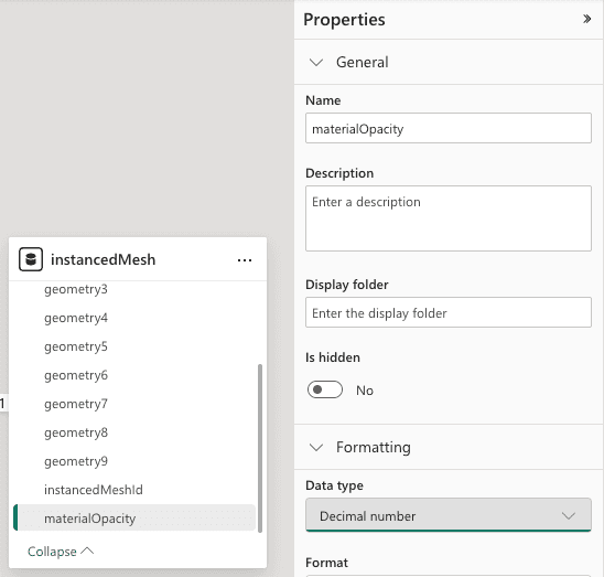 Table Relationships Detail View